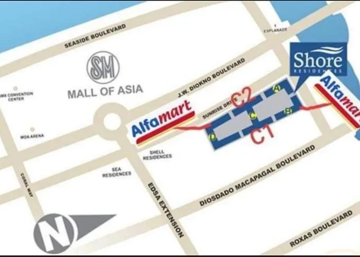 Shore Residences, Walking Distance To Moa And Near Airport * Manila